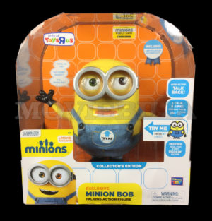 THE MINIONS MOVIE, INTERACTIVE TALKING 10″ BOB LTD.ED FIGURE | Moviebilia